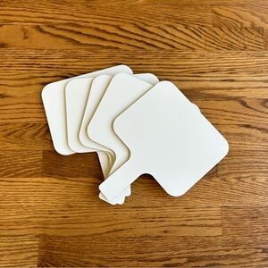 Auction / Bid Paddles - Wood with Dry Erase